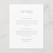 Norwichの結婚エンクロージャカード エンクロージャーカード (正面)