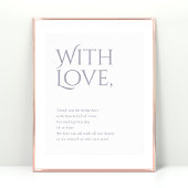 Norwich結婚のサインに感謝 ポスター