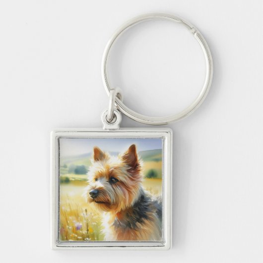 Norwich Terrier キーホルダー (正面)