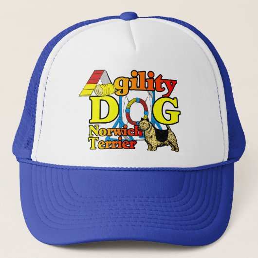 Norwich_Terrier_Agility キャップ (正面)