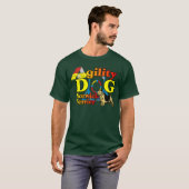 Norwich_Terrier_Agility Tシャツ (正面フル)