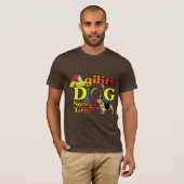 Norwich_Terrier_Agility Tシャツ (正面フル)