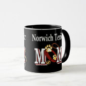 Norwich Terrier MOMギフト マグカップ (正面右)