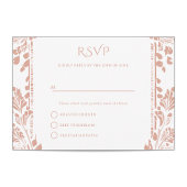 Norwich Wedding RSVPカード