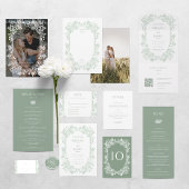 Norwich Wedding RSVPカード