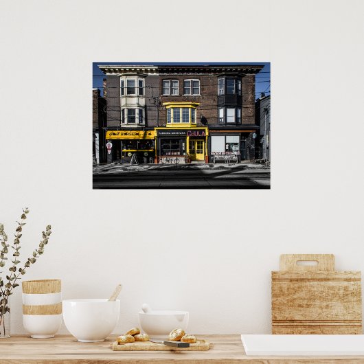 Nos 1056 - 1060 Gerrard St E 2色版 ポスター (キッチン)