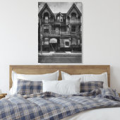 Nos 9 - 11 Spadina Road 3 Old Film Version キャンバスプリント (インサイチュ (寝室))