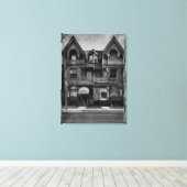 Nos 9 - 11 Spadina Road 3 Old Film Version キャンバスプリント (インサイチュ (ウッドフロア))