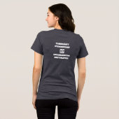 NOSCロゴウィメンズティー トライブレンドＴシャツ (裏面全面)