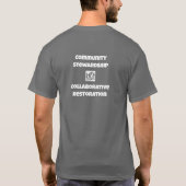 NOSCロゴメンズティー Tシャツ (裏面)