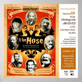NOSE_30X30 ポスター