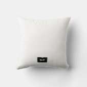 Nosetouchの出版物の星じるしの枕白 クッション (裏面)