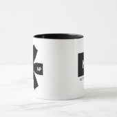 Nosetouch押すアスタリスクRinger Mug マグカップ (中央)