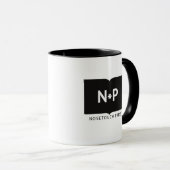Nosetouch押すアスタリスクRinger Mug マグカップ (正面右)