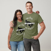 Nosework Tシャツ1ドッグワンハンドラ_1 Tシャツ (ユニセックス)