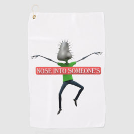 Nosey business ゴルフタオル