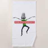 Nosey business ビーチタオル (正面)