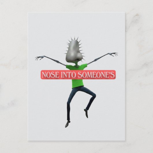 Nosey business ポストカード (正面)