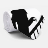 Nosferatuのシルエットのタイ ネクタイ (ロール)