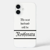Nosferatu夫iPhoneケース Case-Mate iPhoneケース (裏面)