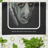 「Nosferatu」の(吸血鬼)アメリカ人のMoJoの台所タオル キッチンタオル (折り畳み)