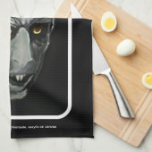 「Nosferatu」の(吸血鬼)アメリカ人のMoJoの台所タオル キッチンタオル (四つ折り)