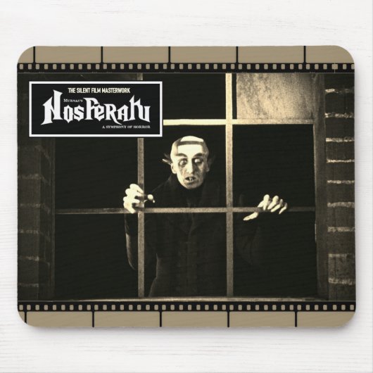 Nosferatu:ホラーマスターワークフィルムストリップマウスパッド マウスパッド (正面)