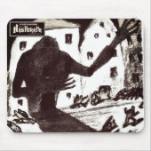 NOSFERATU:ホラー映画ポスターアートマウスパッド マウスパッド (正面)