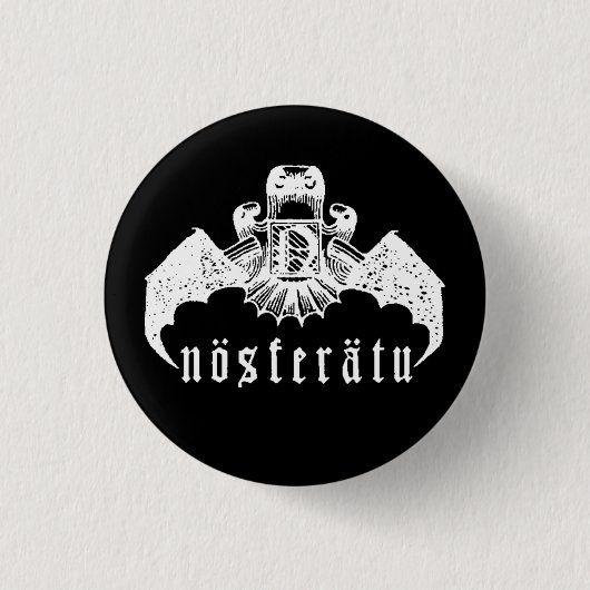NOSFERATU 缶バッジ (正面)