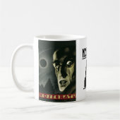 Nosferatu (1922)映画ポスターMug コーヒーマグカップ (左)