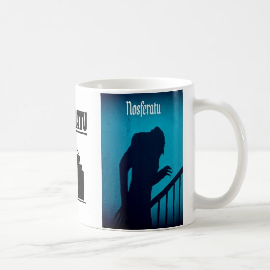 Nosferatu (1922)映画ポスターMug コーヒーマグカップ (右)