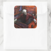 Nosferatu Demeter Full Scene Sticker スクエアシール (バッグ)