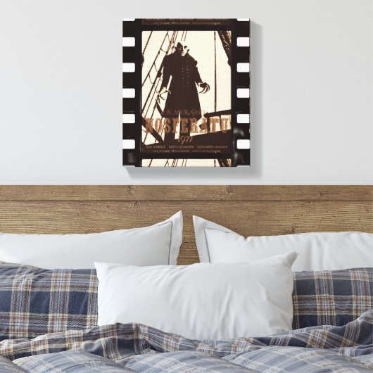 Nosferatu Filmstrip Canvas Print キャンバスプリント (インサイチュ (寝室))