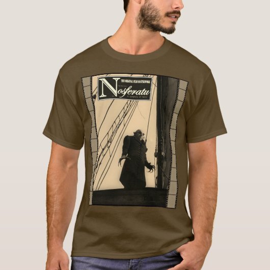 Nosferatu Horror Film T-Shirt Tシャツ (正面)