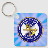 NOSLロゴ/戦艦キーチェーン キーホルダー (正面)