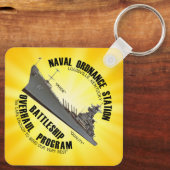 NOSLロゴ/戦艦キーチェーン キーホルダー (裏面)