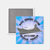 NOSL戦艦オーバーホールプログラムMagnet Blue マグネット (正面/裏面)