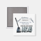 NOSL Mk45ガンシステム磁石 マグネット (正面/裏面)