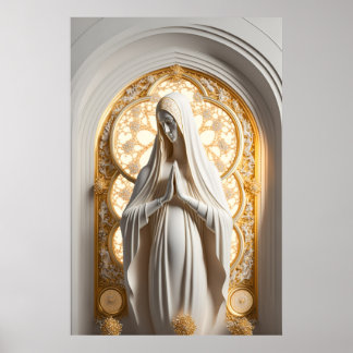 Nossa Senhora de Fatima - ByCreativeMinds ポスター