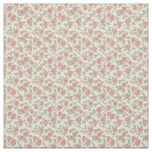 Nostalgic 1940s Dusty Rose & Sage Utility Floral