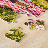Nostalgic Countryside Picnic Jigsaw Puzzle ジグソーパズル (側面)