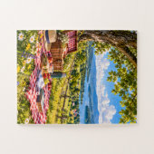 Nostalgic Countryside Picnic Jigsaw Puzzle ジグソーパズル (横)