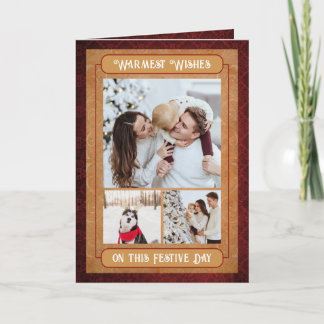 Nostalgic Family Christmas Card シーズンカード