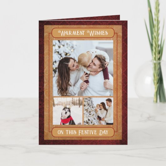 Nostalgic Family Christmas Card シーズンカード (正面)