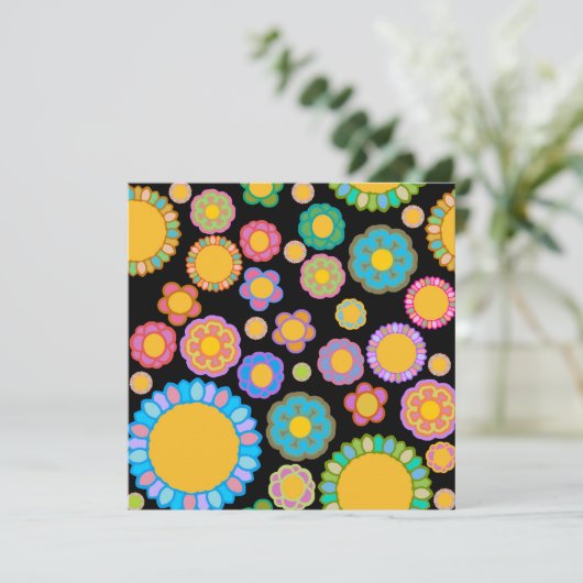 Nostalgic Flora Black カード (スタンド正面)