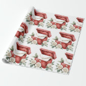 Nostalgic Gift Box Romantic Envelope Vintage Rose  ラッピングペーパー (アンロールド)