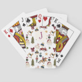 Nostalgic Holiday Icons Playing Cards トランプ (裏面)