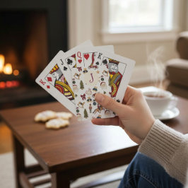 Nostalgic Holiday Icons Playing Cards トランプ