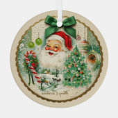 Nostalgic Kitschmas  ガラスオーナメント (裏面)