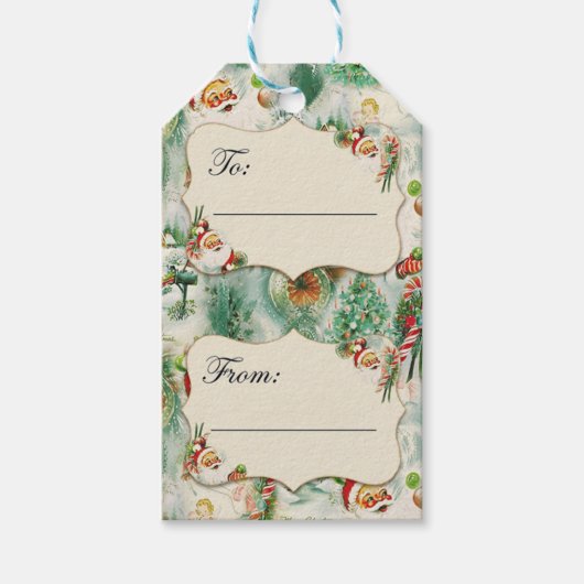 Nostalgic Kitschmas ギフトタグ (正面)